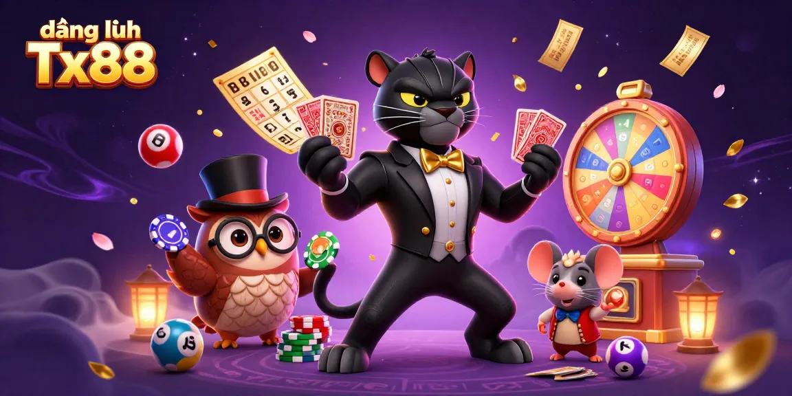 Experience engaging gameplay with đăng nhập Tx88, featuring vibrant characters and dynamic casino elements.