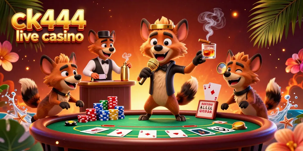 Join the excitement at ck444 live casino where hyenas run a lively comedy club full of poker games and dynamic entertainment.