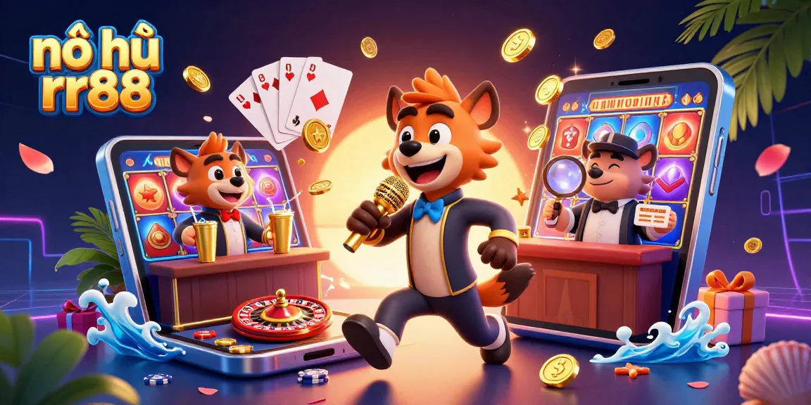 Nổ hũ rr88 offers thrilling jackpots with dynamic gaming and colorful slot games.