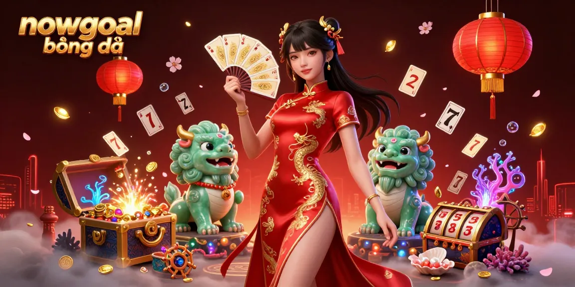 Engage with nowgoal bóng đá live scores and dynamic gaming elements in a richly animated casino scene.