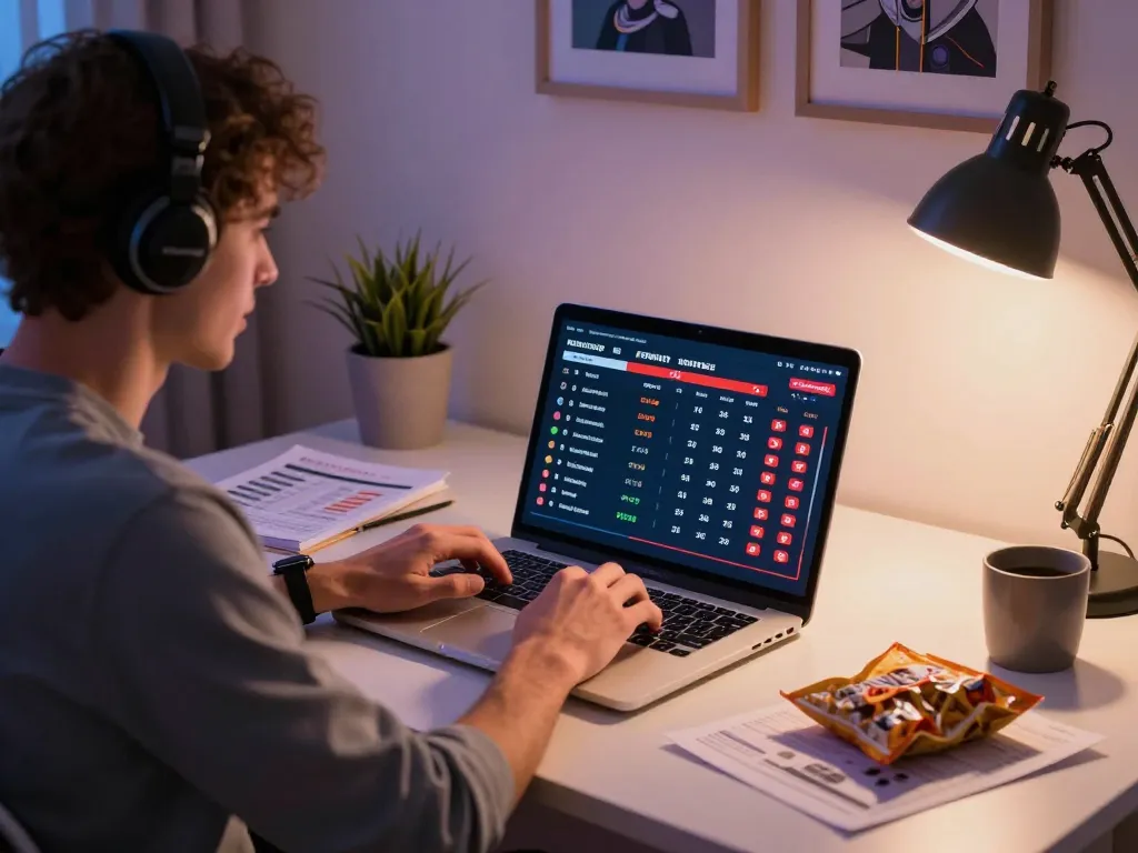 Person placing bets on Net88's online platform showcasing exciting sports betting action