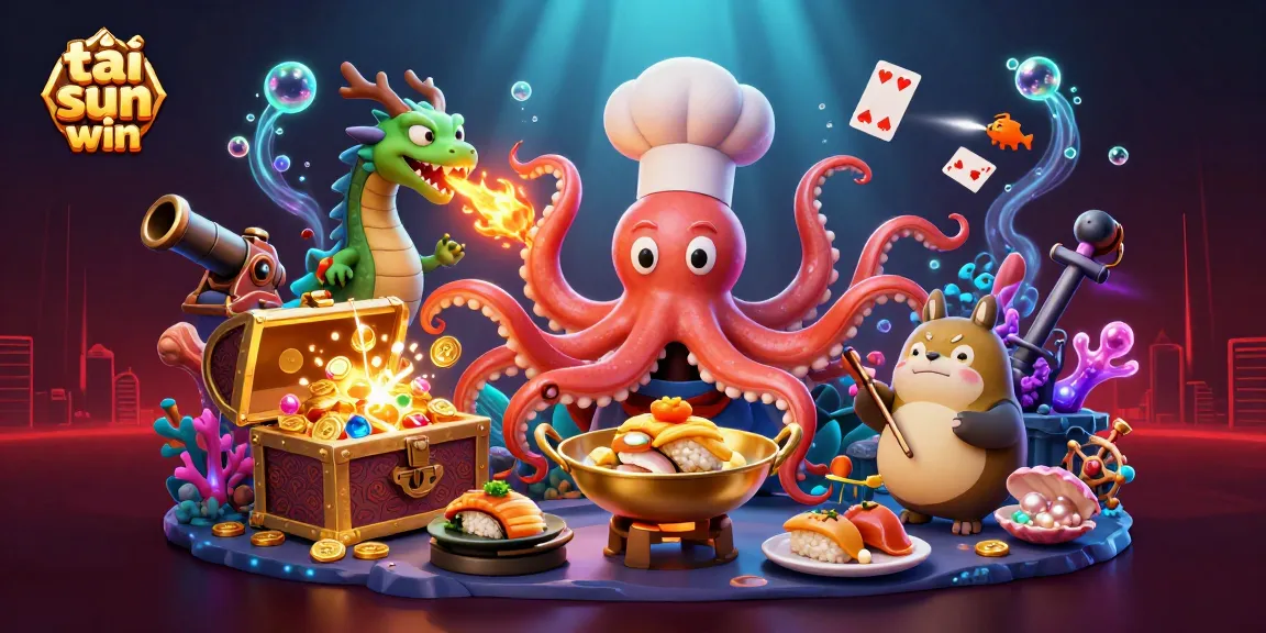 Win big prizes with tải sun win while enjoying vibrant casino adventures in a 3D underwater world.